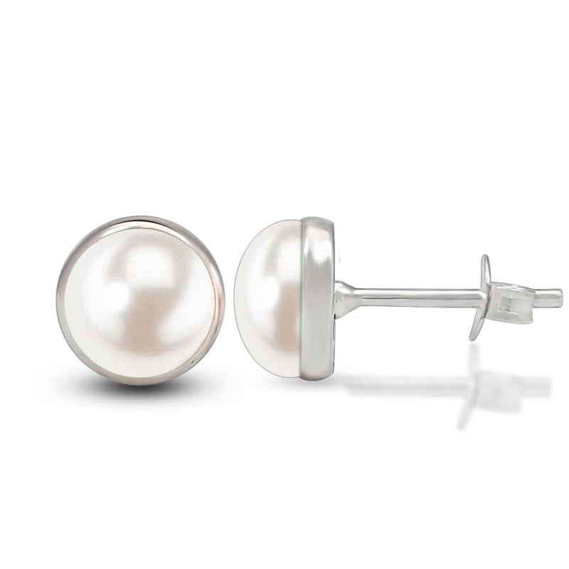5*5 MM Round - Pearl Stud - CB-S601PRL Catalogue
