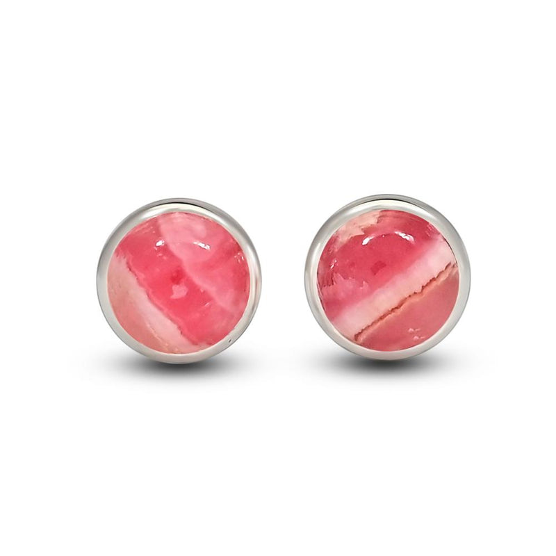 5*5 MM Round - Rhodochrosite Stud - CB-S601RDO Catalogue