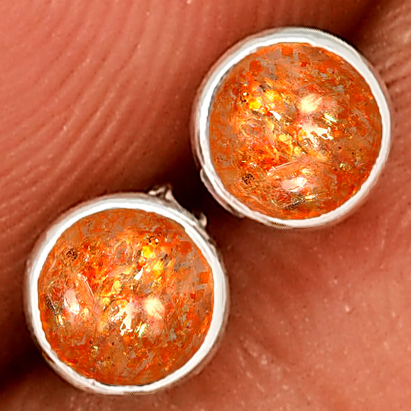 5*5 MM Round - Sunstone Stud - CB-S601SS Catalogue