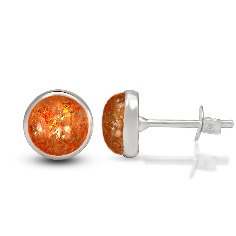 5*5 MM Round - Sunstone Stud - CB-S601SS Catalogue