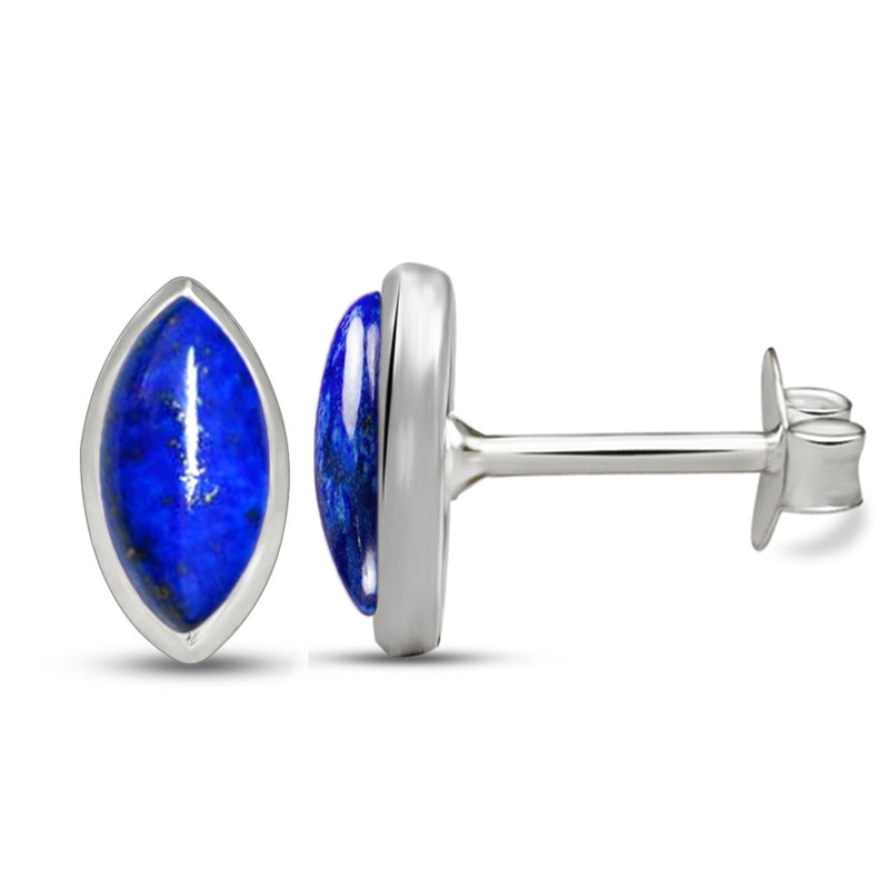 8*4 MM Marquise - Lapis Stud - CB-S604LPS Catalogue