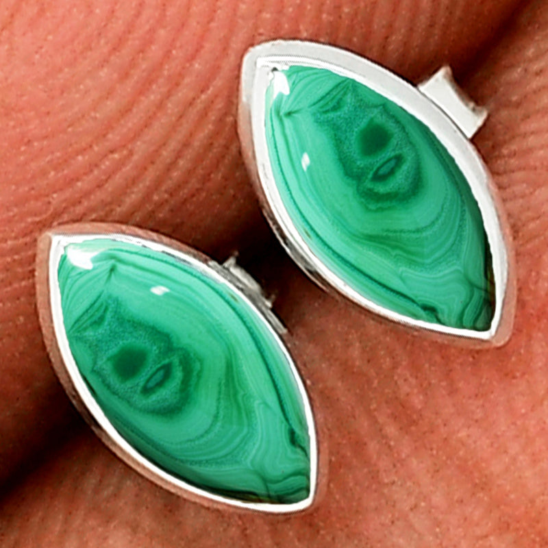 8*4 MM Marquise - Malachite Stud - CB-S604MLA Catalogue