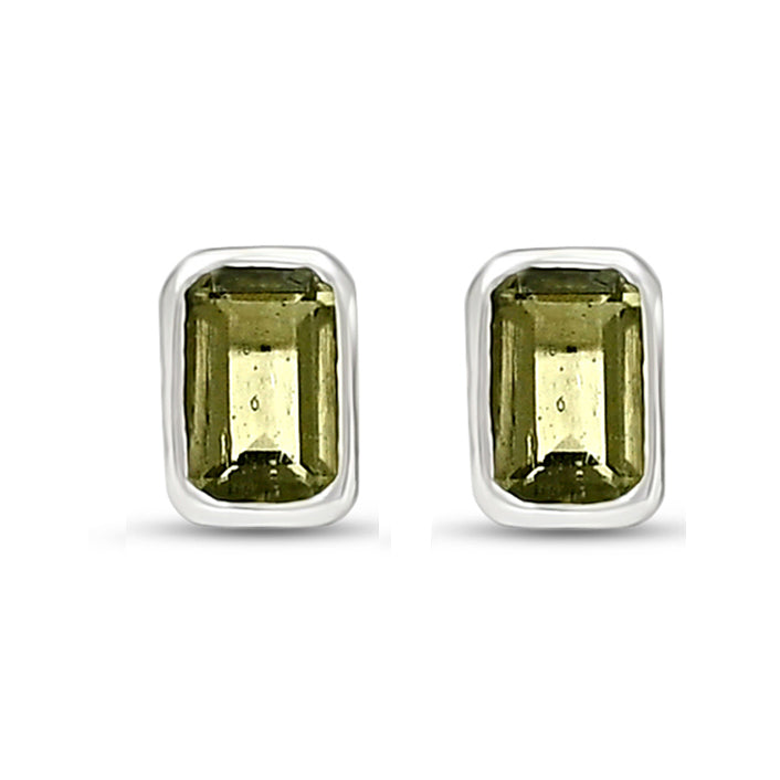 3*5 MM Octo - Moldavite Faceted Studs - CB-S605MDF Catalogue