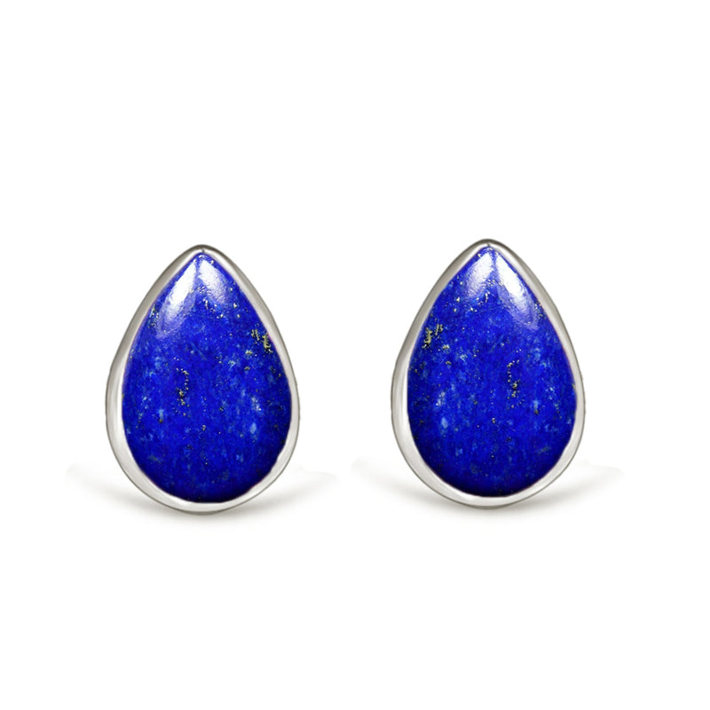 7*5 MM Pear - Lapis Stud - CB-S610LPS Catalogue