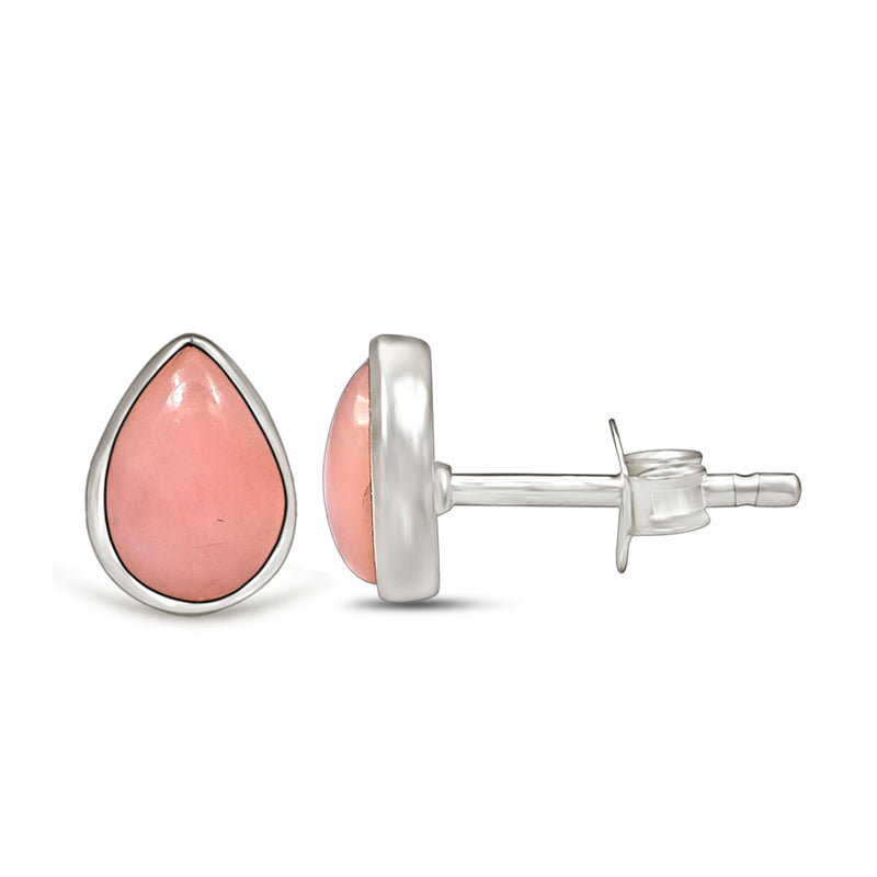 7*5 MM Pear - Pink Opal Jewelry Stud CB-S610PO Catalogue