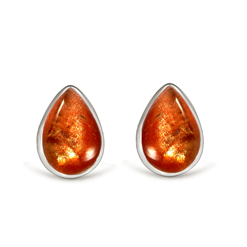 7*5 MM Pear - Sunstone Stud - CB-S610SS Catalogue