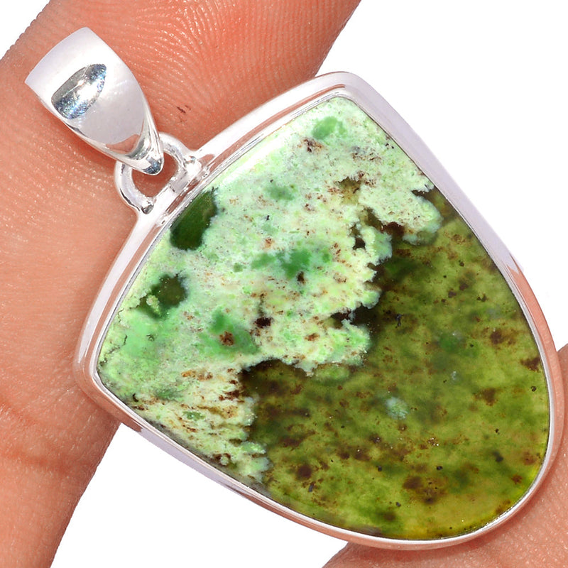 1.7" Chrome Chalcedony Pendants - CCDP109
