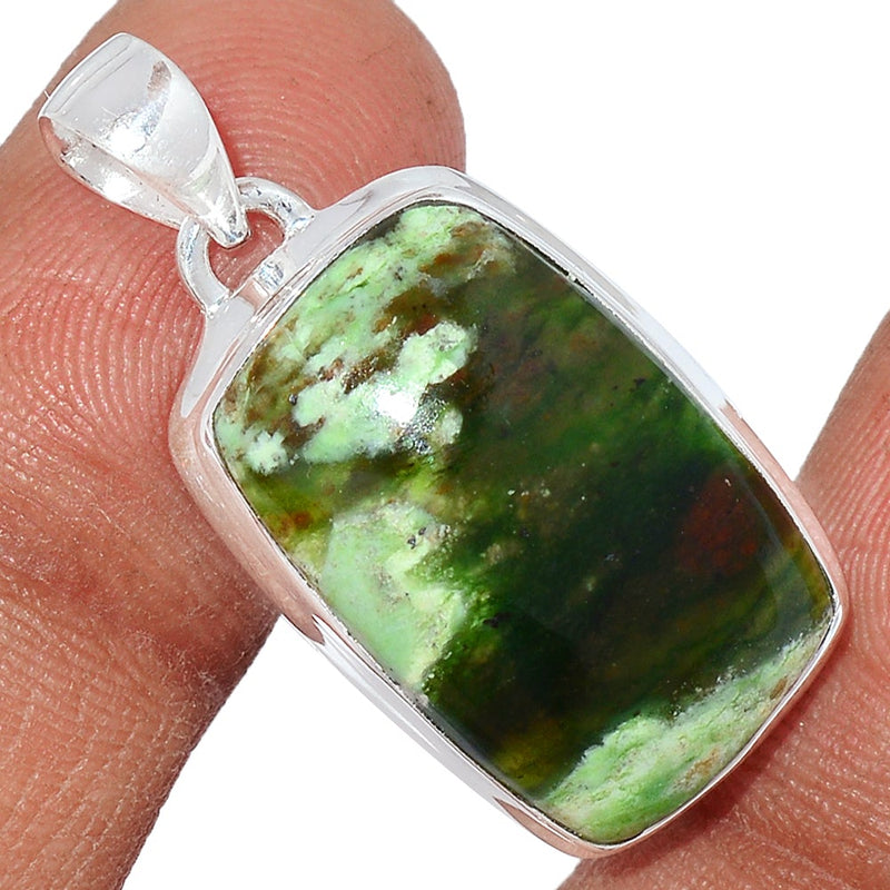 1.2" Chrome Chalcedony Pendants - CCDP10