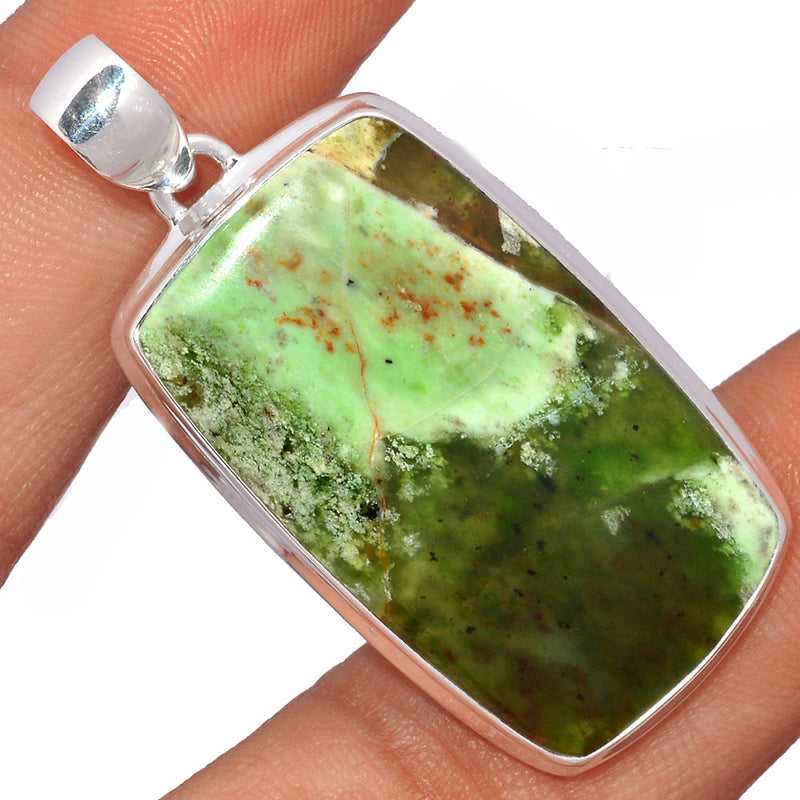 2" Chrome Chalcedony Pendants - CCDP110