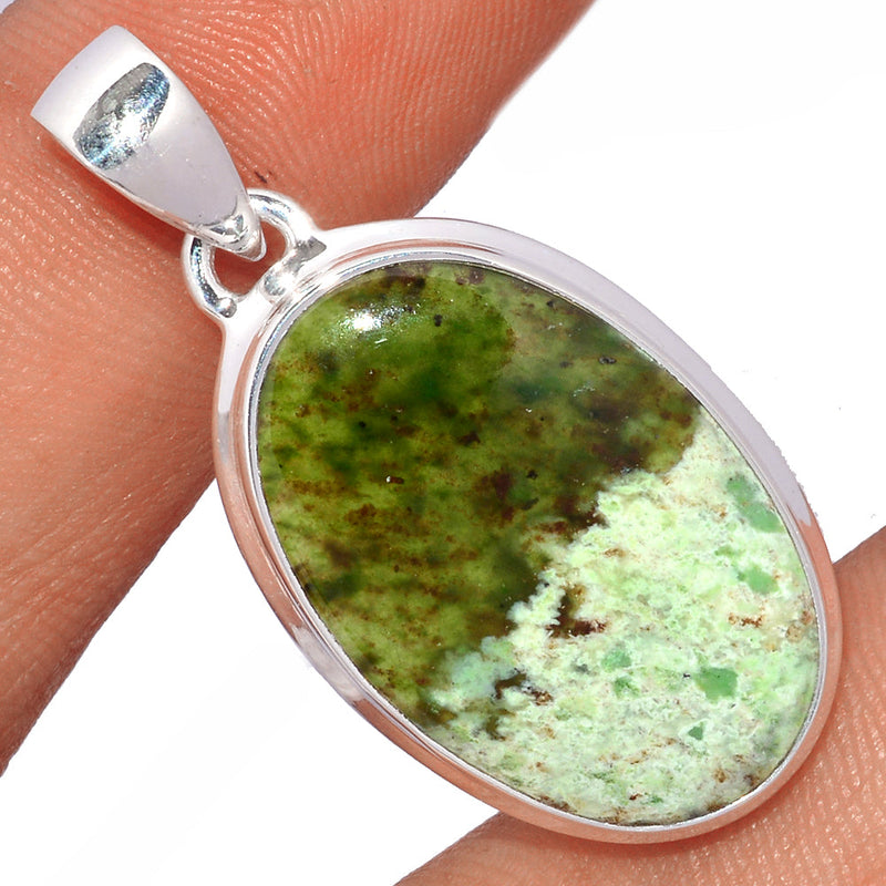 1.6" Chrome Chalcedony Pendants - CCDP112