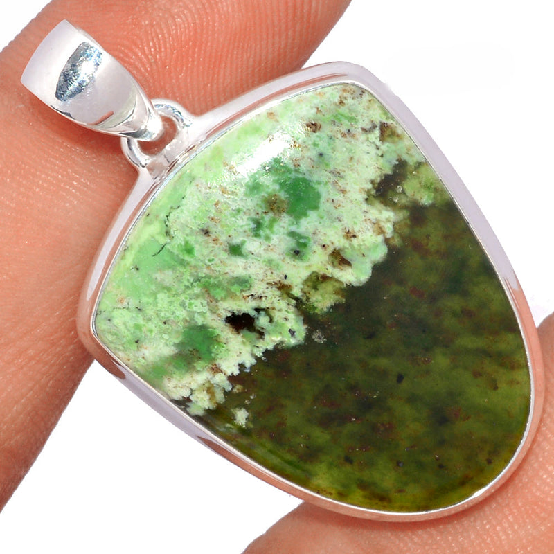 1.8" Chrome Chalcedony Pendants - CCDP113