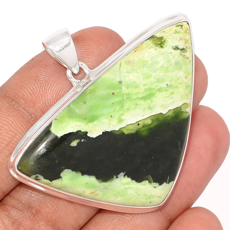 1.7" Chrome Chalcedony Pendants - CCDP172