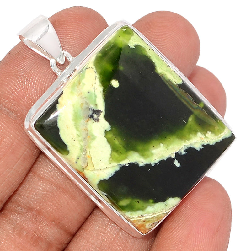1.8" Chrome Chalcedony Pendants - CCDP174