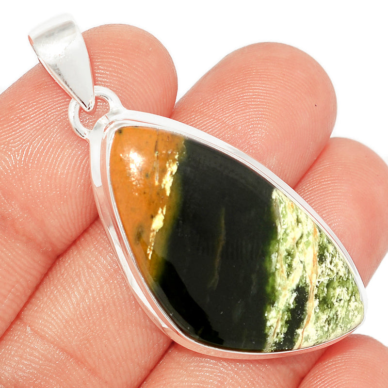 2" Chrome Chalcedony Pendants - CCDP176