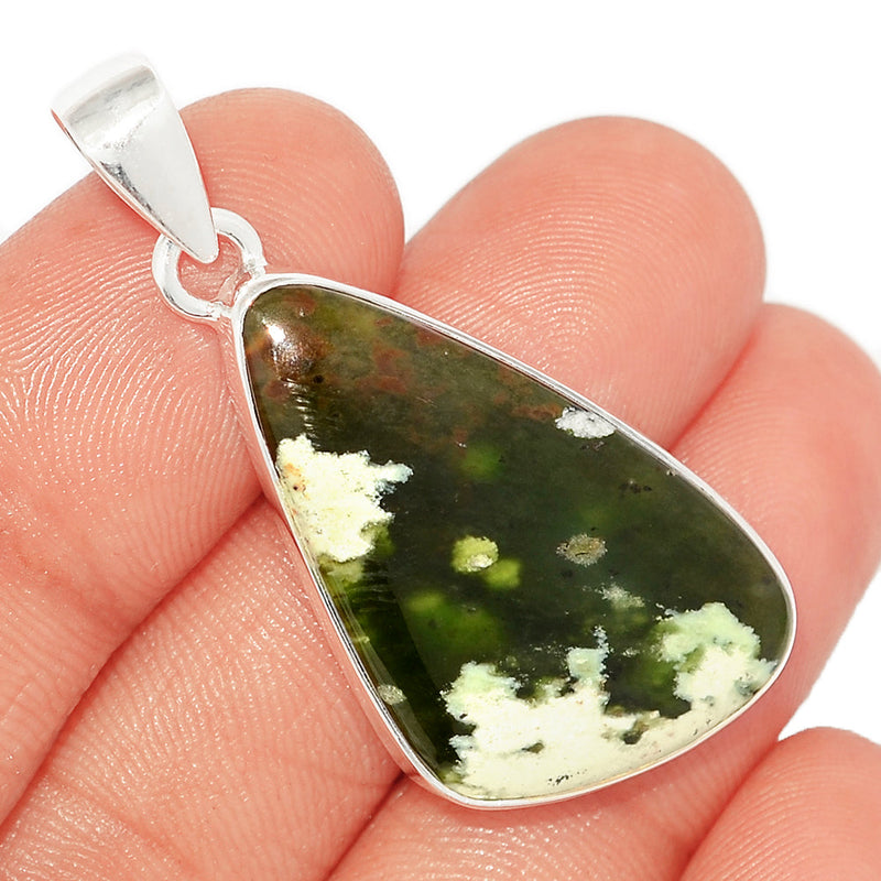 1.7" Chrome Chalcedony Pendants - CCDP187