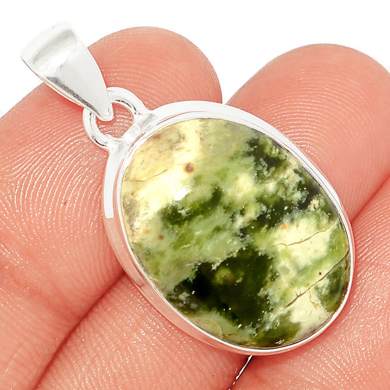 1.5" Chrome Chalcedony Pendants - CCDP188