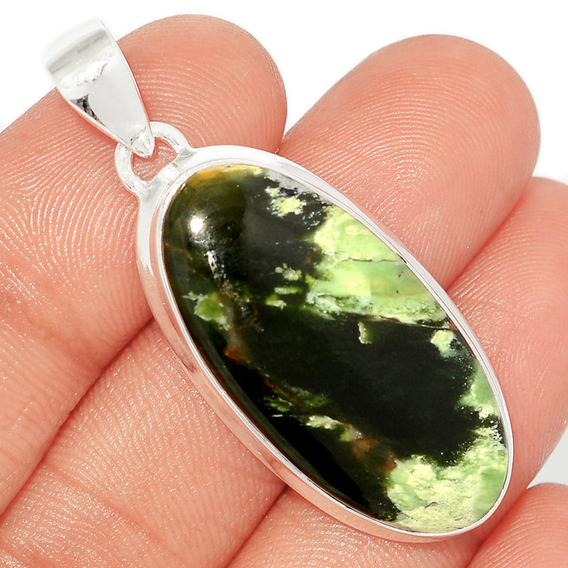 1.8" Chrome Chalcedony Pendants - CCDP205