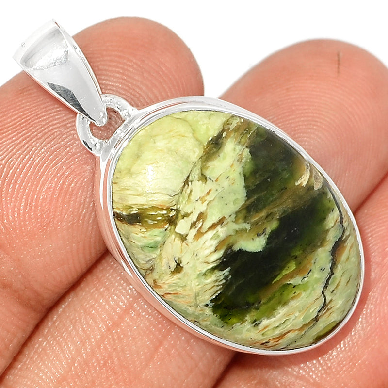 1.5" Chrome Chalcedony Pendants - CCDP223