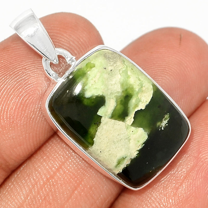 1.3" Chrome Chalcedony Pendants - CCDP224