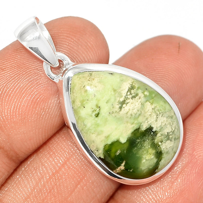 1.3" Chrome Chalcedony Pendants - CCDP225