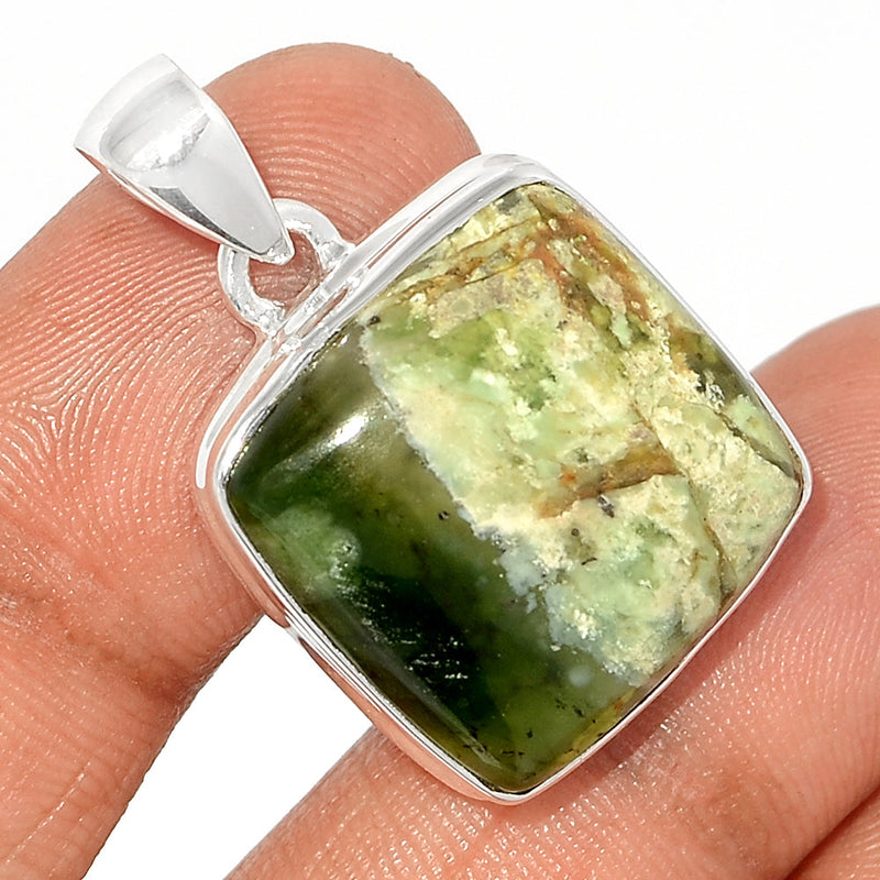 1.2" Chrome Chalcedony Pendants - CCDP230