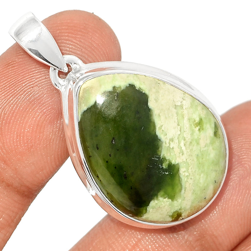 1.5" Chrome Chalcedony Pendants - CCDP241