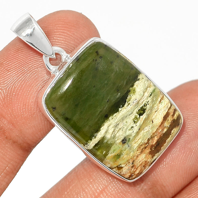 1.5" Chrome Chalcedony Pendants - CCDP243