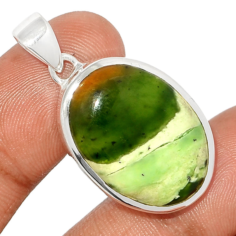 1.5" Chrome Chalcedony Pendants - CCDP255