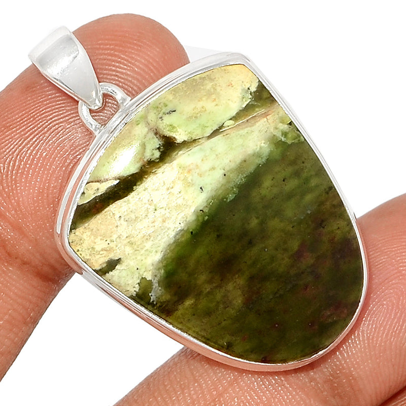 1.6" Chrome Chalcedony Pendants - CCDP256