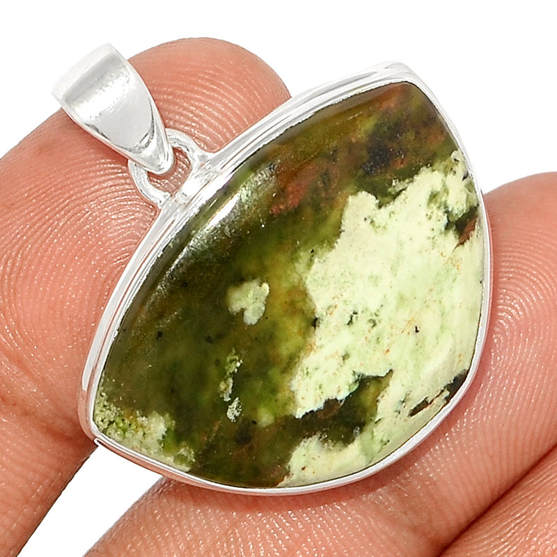 1.3" Chrome Chalcedony Pendants - CCDP257