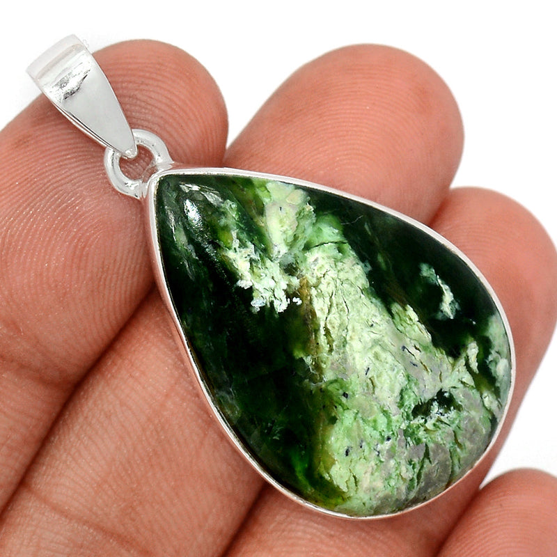 1.8" Chrome Chalcedony Pendants - CCDP259