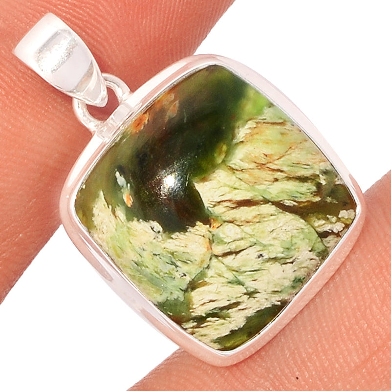 1.2" Chrome Chalcedony Pendants - CCDP73
