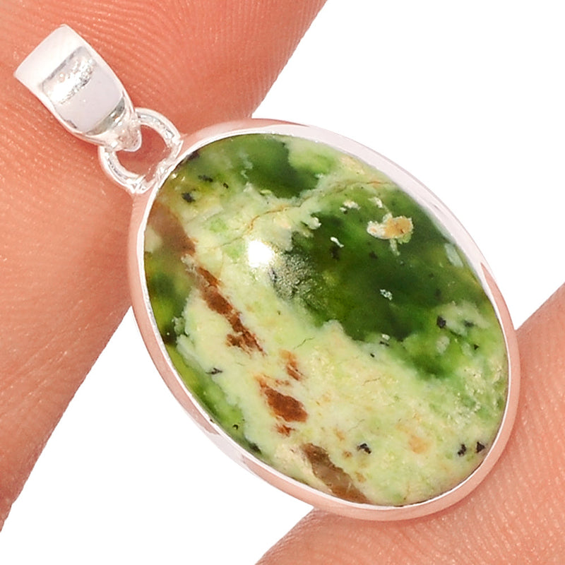 1.3" Chrome Chalcedony Pendants - CCDP87