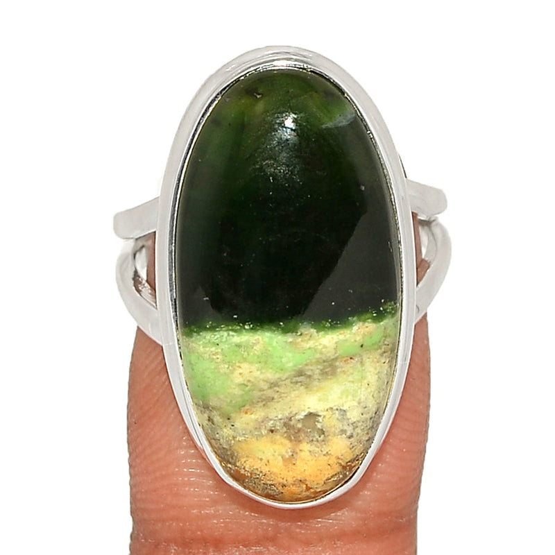 Chrome Chalcedony Ring - CCDR119