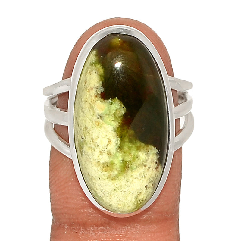 Chrome Chalcedony Ring - CCDR122