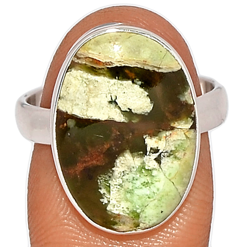 Chrome Chalcedony Ring - CCDR56
