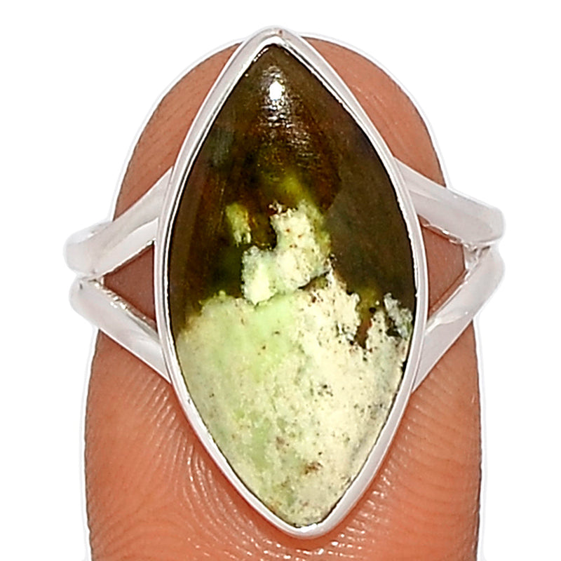 Chrome Chalcedony Ring - CCDR60