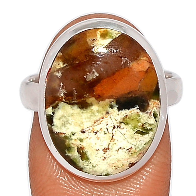 Chrome Chalcedony Ring - CCDR61