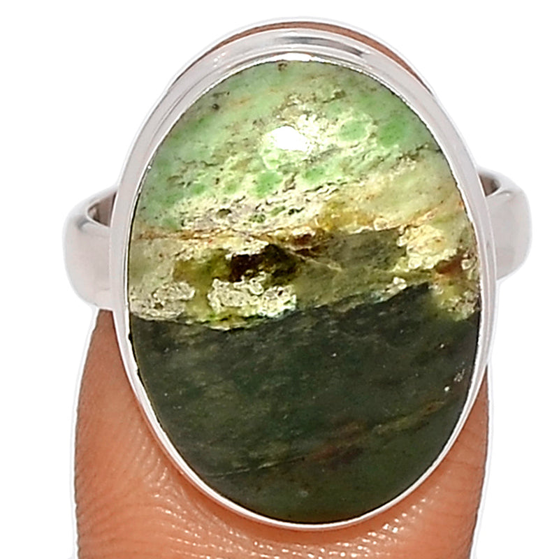 Chrome Chalcedony Ring - CCDR62