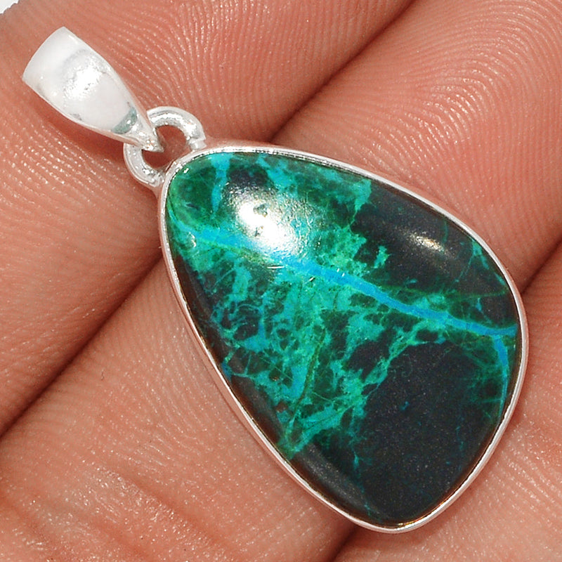 1.3" Chrysocolla Peru Pendants - CCPP1009