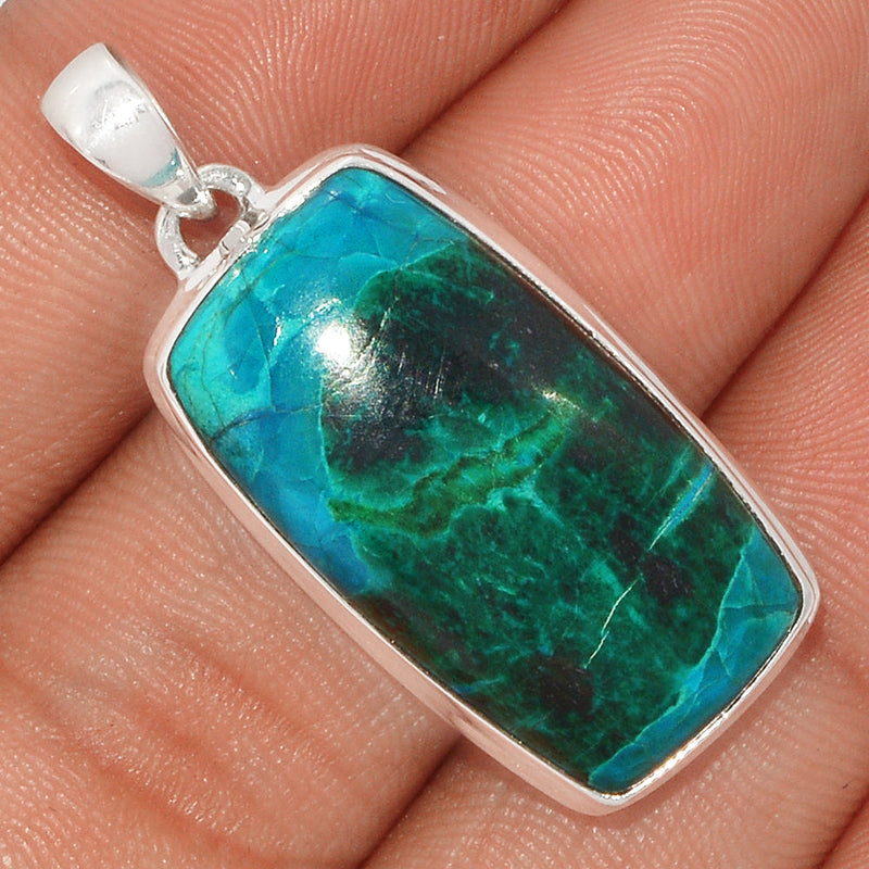 1.6" Chrysocolla Peru Pendants - CCPP1011