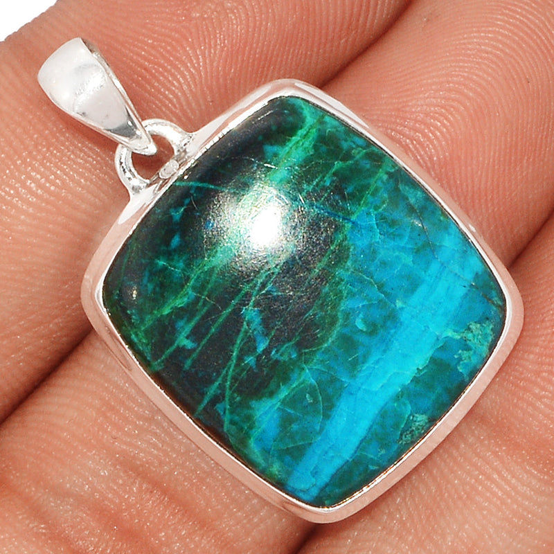 1.3" Chrysocolla Peru Pendants - CCPP1029