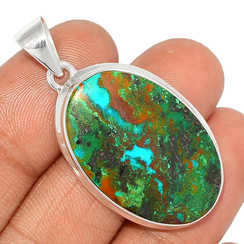 1.7" Chrysocolla Peru Pendants - CCPP1110