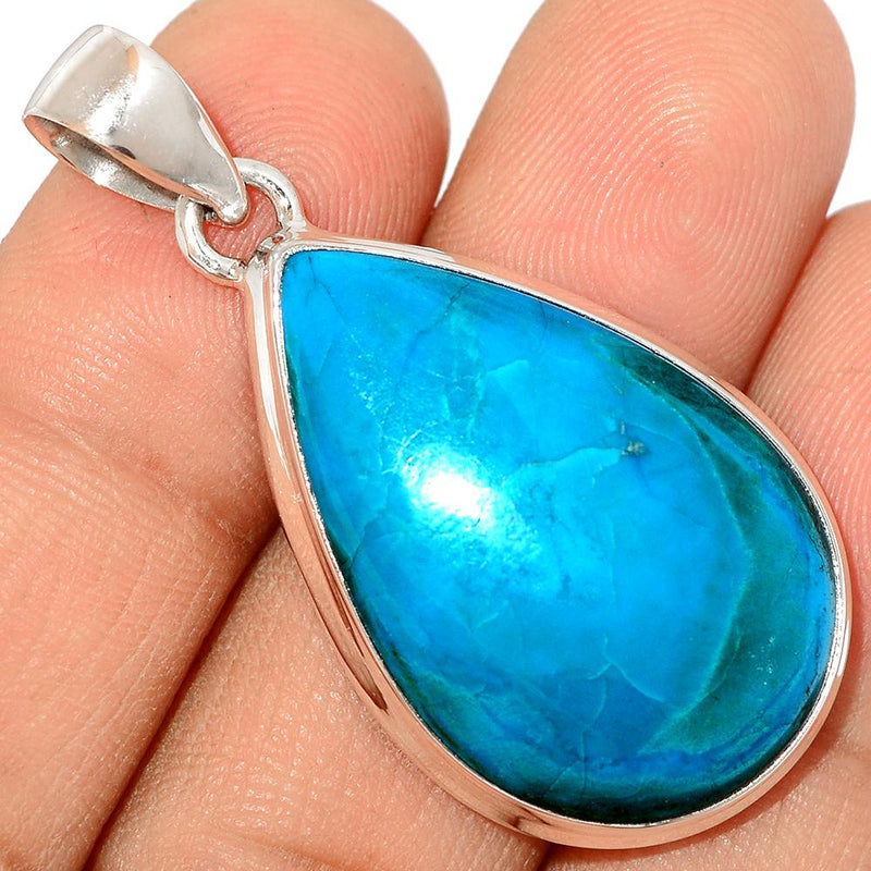 1.6" Chrysocolla Peru Pendants - CCPP824