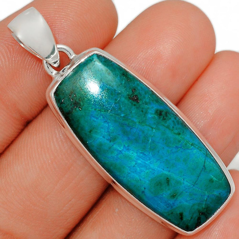 1.8" Chrysocolla Peru Pendants - CCPP875