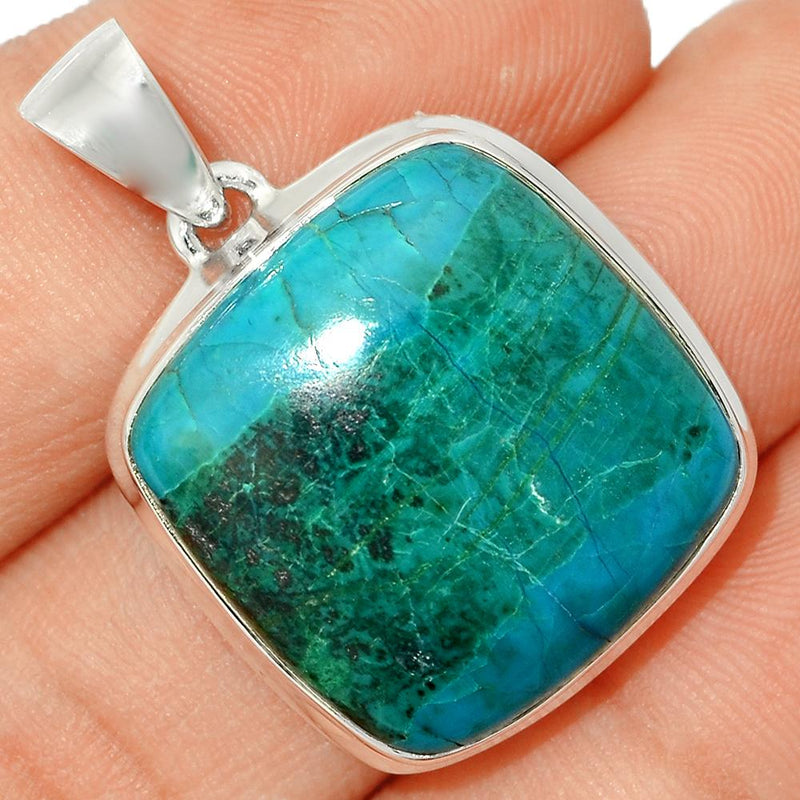 1.2" Chrysocolla Peru Pendants - CCPP953