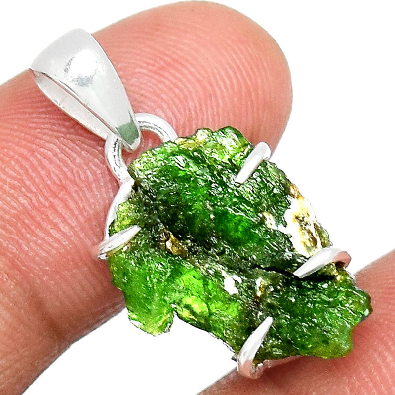 1" Claw - Chrome Diopside Pendants - CDSP658