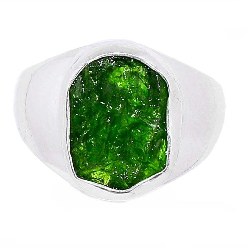 Solid - Chrome Diopside Ring - CDSR774