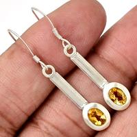 Citrine Earring-CITE1488