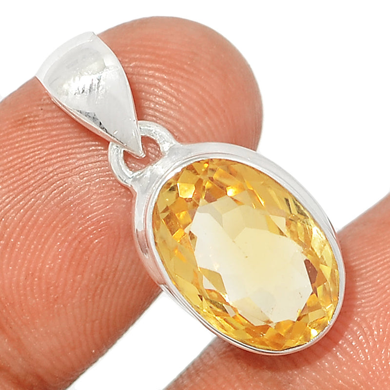 1" Citrine Pendants - CITP2301